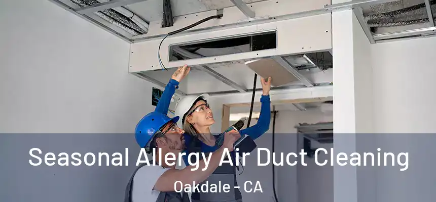 Seasonal Allergy Air Duct Cleaning Oakdale - CA